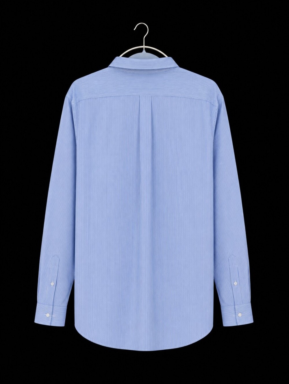 Ralph Lauren Blake Blue/White Striped Button-Down Cotton Shirt Men Size X-Large - Picture 3 of 16